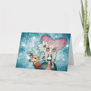 Tarjetas de la magia del invierno de Noelle