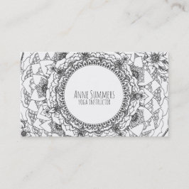 Tarjetas de la mandala de la Luna Llena