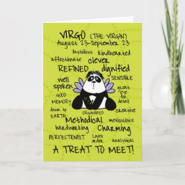 tarjetas de la palabra del zodiaco - virgo