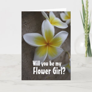 Tarjetas de la petición del florista de la boda