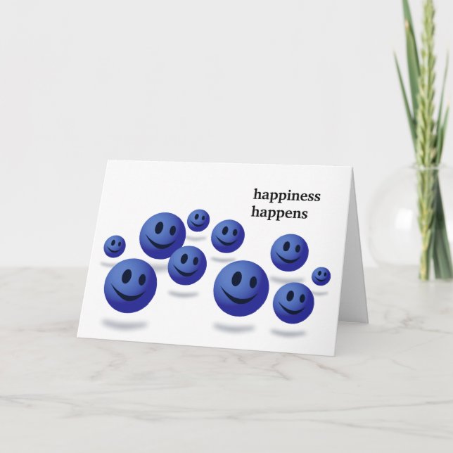 Tarjetas de la prisión - la felicidad sucede (Anverso)