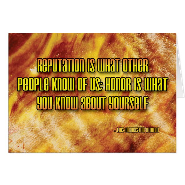 Tarjetas de la prisión - reputación (Anverso (Horizontal))