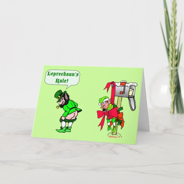 Tarjetas de la regla de los Leprechauns (Anverso)