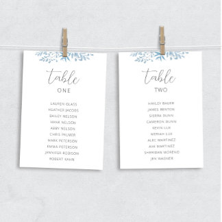Tarjetas de la tabla de asientos del Boda de eucal