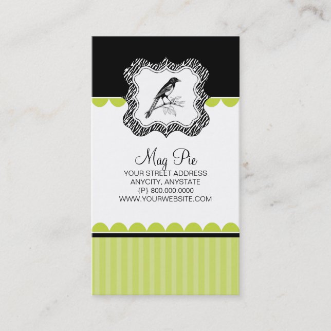 Tarjetas de la visita de Jen (Anverso)