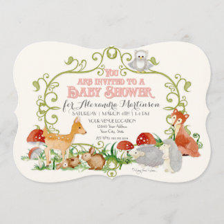 Tarjetas de las invitaciones de Baby Shower del
