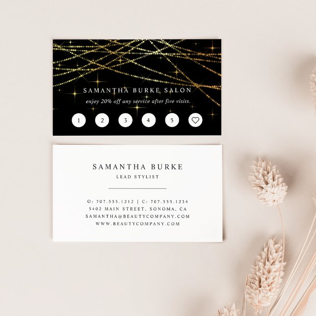 Tarjetas de Lealtad Golden Garland (Subido por el creador)