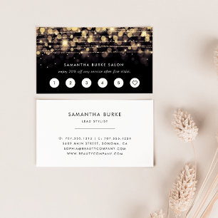 Tarjetas de Lealtad Golden Lights