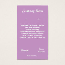 Tarjetas de lectura Personalizado tarjetas de visi