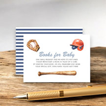 Tarjetas de Libros de Béisbol para Bebé