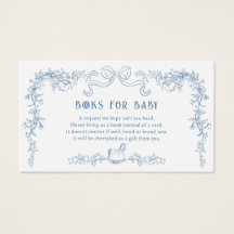 Tarjetas de libros de Chinoiserie para tarjeta de