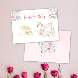 Tarjetas de libros de Cisne Princesa para bebé