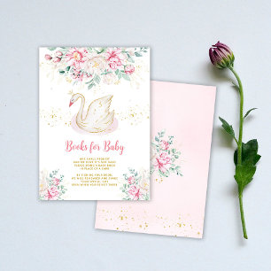 Tarjetas de libros de Cisne Princesa para bebé