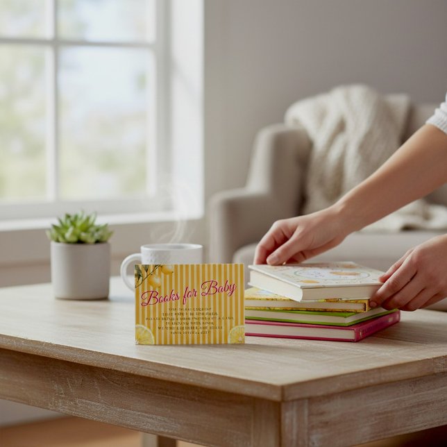 Tarjetas de Libros de Limón Cítrico Dulce para Beb (Subido por el creador)