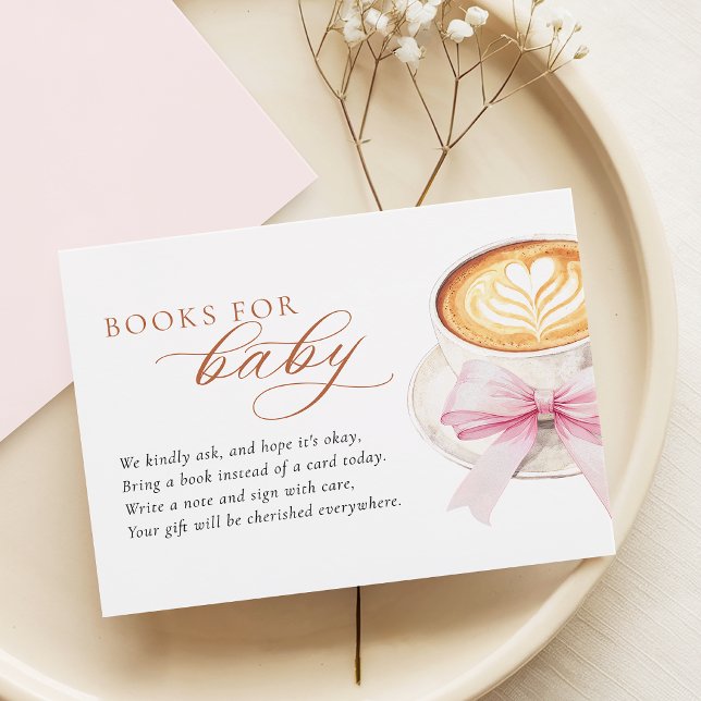 Tarjetas de libros elegantes con tema de café para (Subido por el creador)