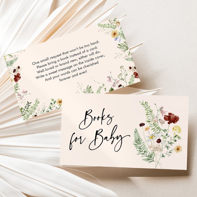Tarjetas de libros florales rosados para tarjeta d (Subido por el creador)