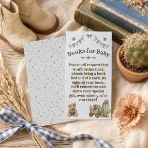 Tarjetas de Libros para Bebé de Prairie Prince Wes