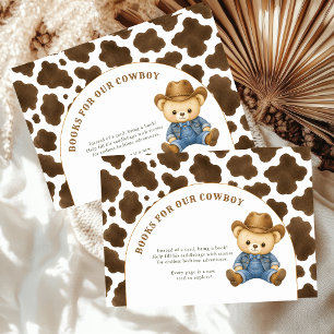 Tarjetas de Libros para Bebé Pequeño Vaquero