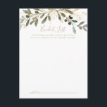 Tarjetas de lista de cubo de la boda de la otoño d<br><div class="desc">Estas tarjetas de lista de cubo de bodas de otoño son la actividad perfecta para una recepción nupcial moderna o una ducha de novia. El diseño presenta un bonito paisaje artístico verde y dorado. Cambie la redacción para que se adapte a cualquier evento vital. El signo de la lista de...</div>