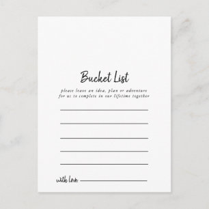 Tarjetas de lista de cubos