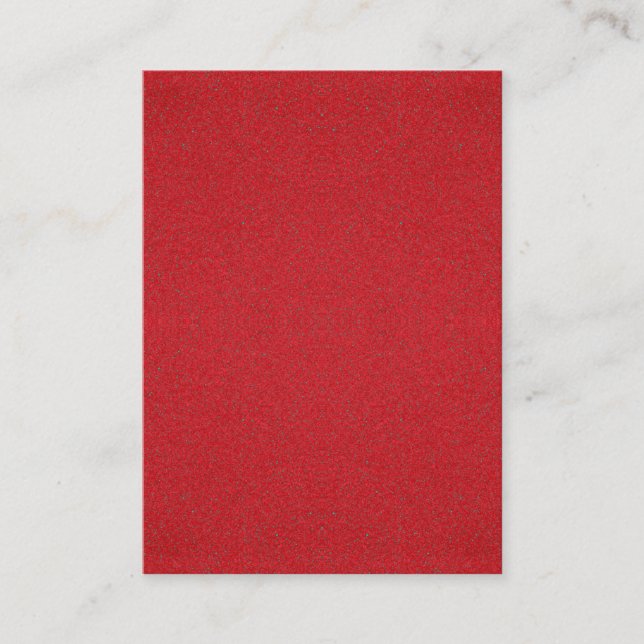 Tarjetas de llamadas de ruido rojo de tomate - Per (Anverso)