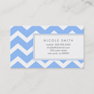 Tarjetas de llamadas del patrón Zig Zag Chevron Az