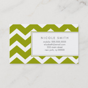 Tarjetas de llamadas del patrón Zig Zag Chevron Gr