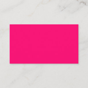Tarjetas de llamadas rosadas de Neon personalizado