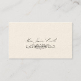 Tarjetas de llamadas victorianas con desplazamient