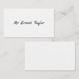 Tarjetas de llamadas victorianas de caballeros