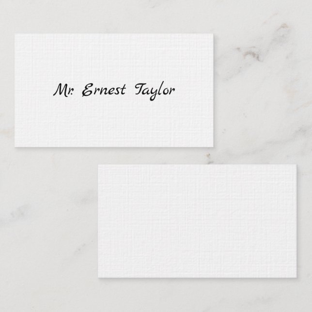 Tarjetas de llamadas victorianas de caballeros (Anverso / Reverso)