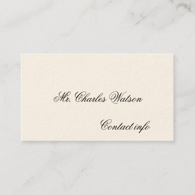 Tarjetas de llamadas victorianas de caballeros (Anverso)