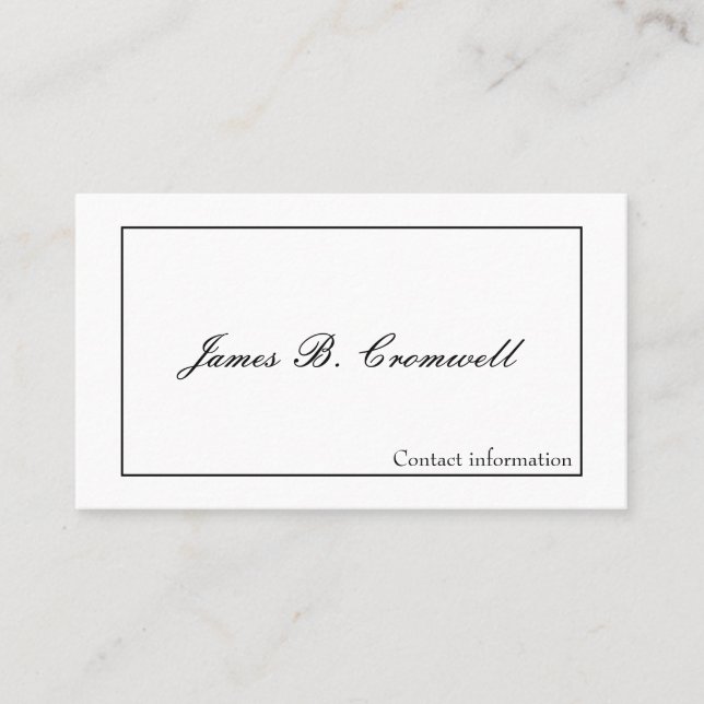 Tarjetas de llamadas victorianas de caballeros (Anverso)