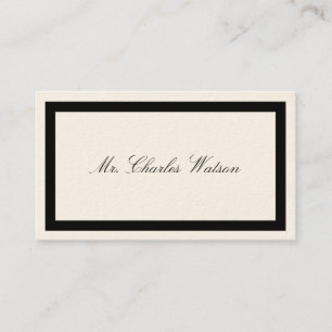 Tarjetas de llamadas victorianas de caballeros