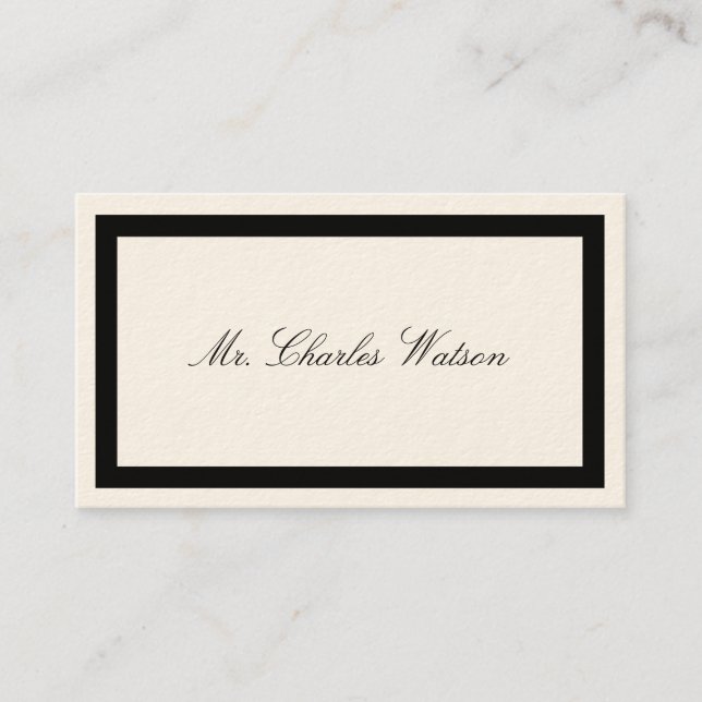 Tarjetas de llamadas victorianas de caballeros (Anverso)