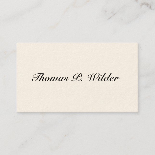 Tarjetas de llamadas victorianas simples (Anverso)