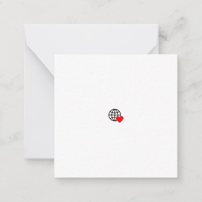 Tarjetas de logotipo y notas estéticas de personal (Anverso)