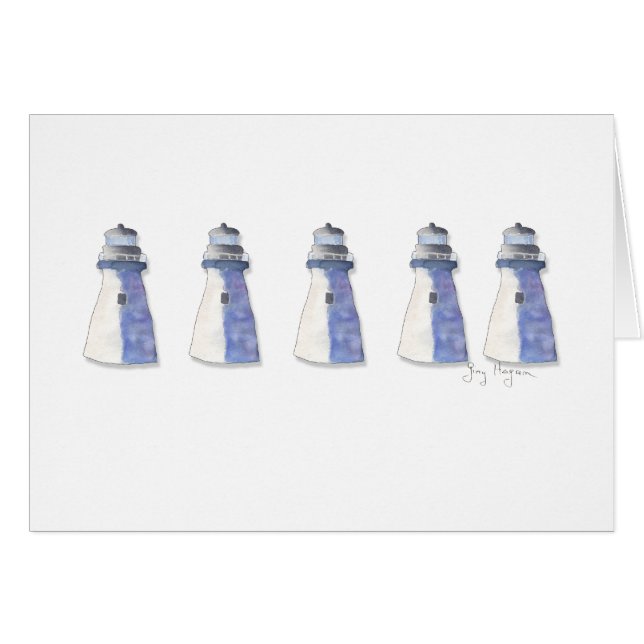 Tarjetas de los faros (Anverso (Horizontal))