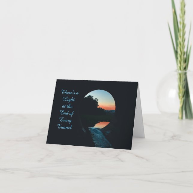 Tarjetas de los prisioneros - Luz al final del tún (Anverso)