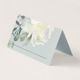 TARJETAS DE LUGAR BODA DE BALDOSAS DE FLORES GRIS