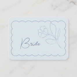 Tarjetas de lugar con capricho de primavera