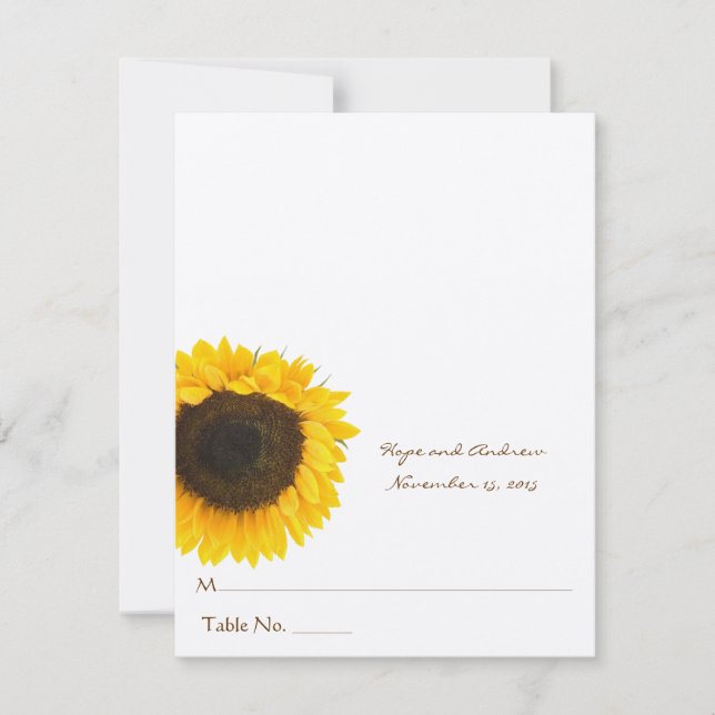 Tarjetas de lugar de boda de tienda de puntuación  (Anverso)