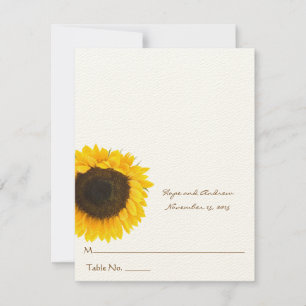 Tarjetas de lugar de boda de tienda de puntuación 