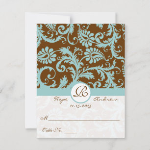 Tarjetas de lugar de boda de tienda plegable y pun