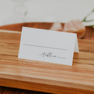 Tarjetas de Lugar de Boda Elegantes