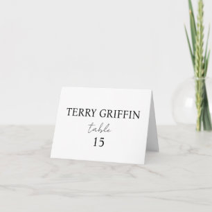 Tarjetas de lugar de boda personalizadas Tarjetas 