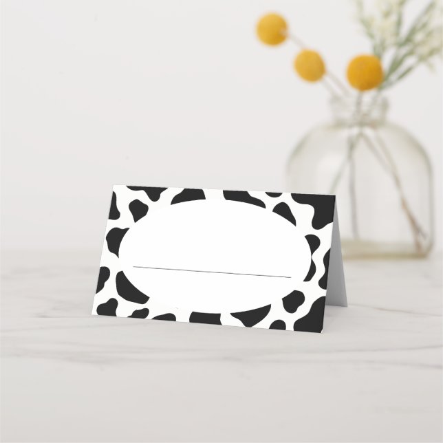 Tarjetas de lugar de mesa para fiesta de cumpleaño (Anverso)