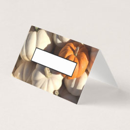 Tarjetas de lugar de nombres que cumplen con la fu