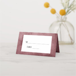 Tarjetas de lugar de recepción de boda floral de B
