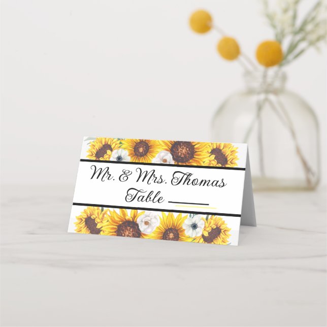 Tarjetas de lugar de tabla, boda (Reverso)